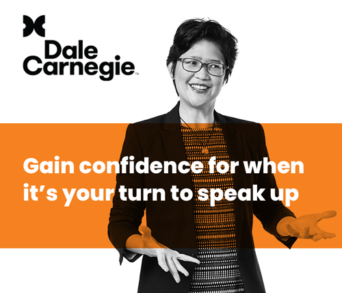 Gain confidence for when it's your turn to speak up